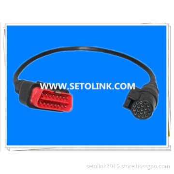 OBDII 16 PIN MALE TO 19 PIN ADAPTER TEST CABLE